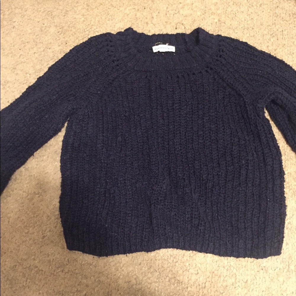 Blue sweater